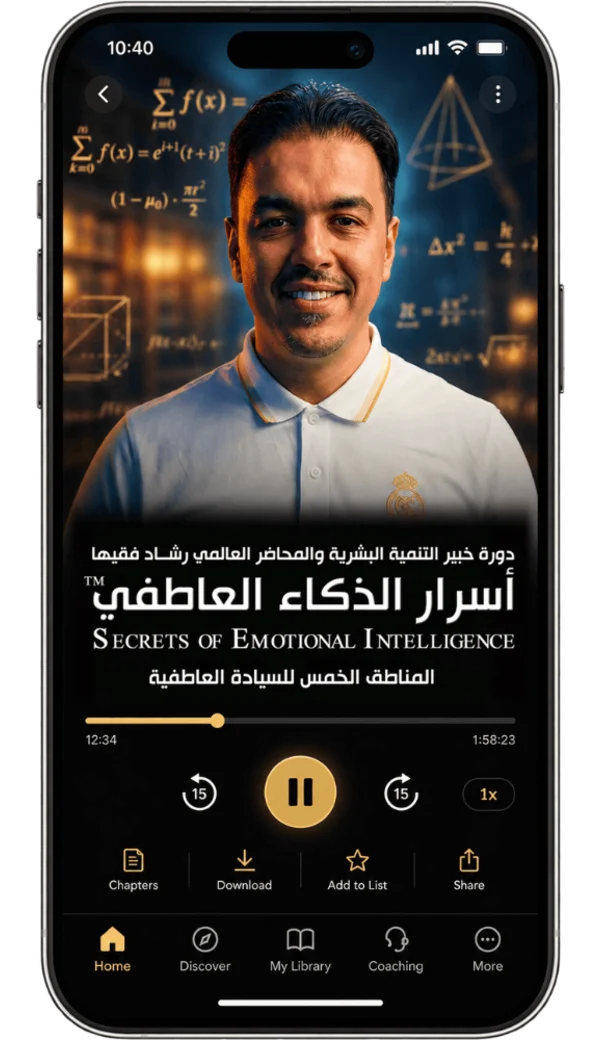 دورة أسرار الذكاء العاطفي على منصة رشاد فقيها الإلكترونية — المحطة 6